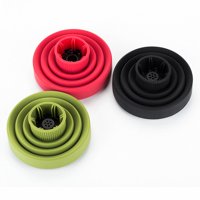 Collapsible Silicone Hair Diffuser Attachment