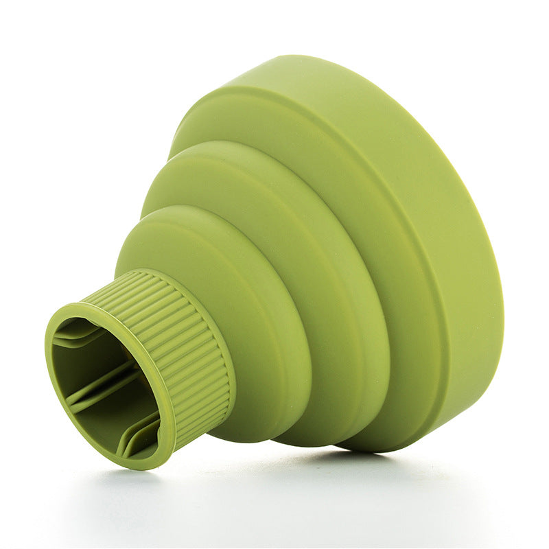 Collapsible Silicone Hair Diffuser Attachment